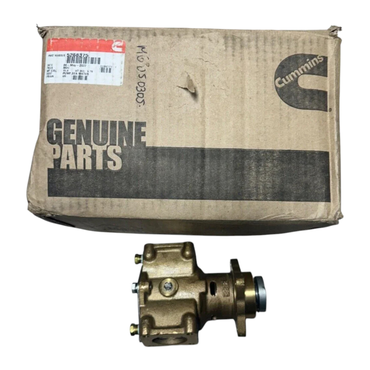5268375 Genuine Cummins Sea Water Pump