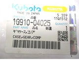 1G910-04025 Kubota Gearcase - Truck To Trailer