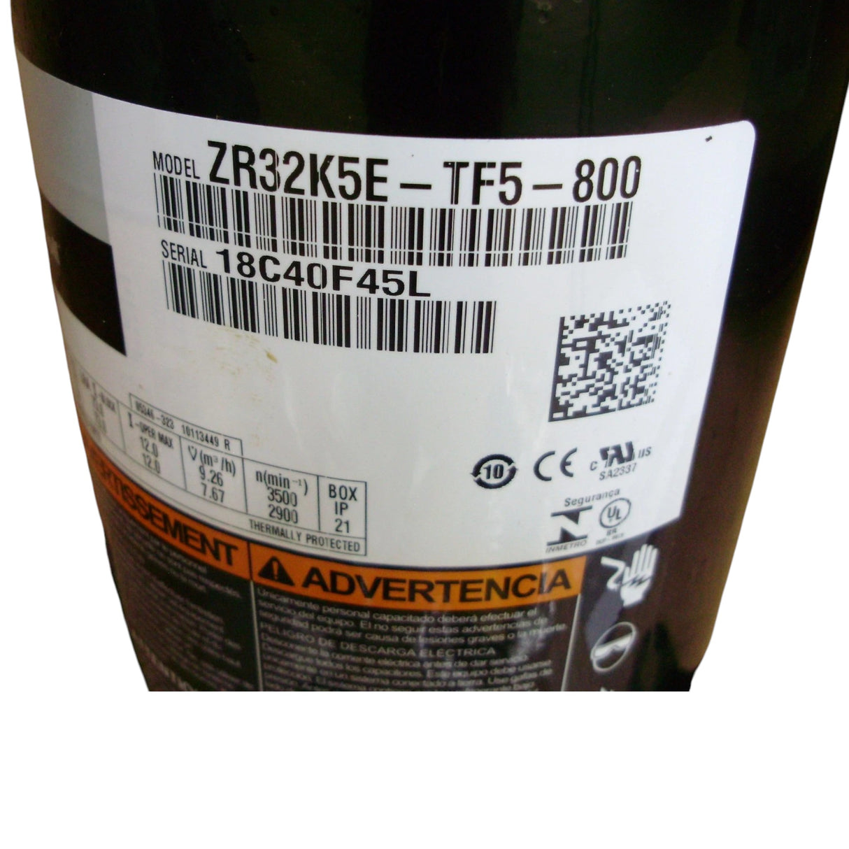 ZR32K5E-TF5-800 Genuine Copeland Scroll Compressor