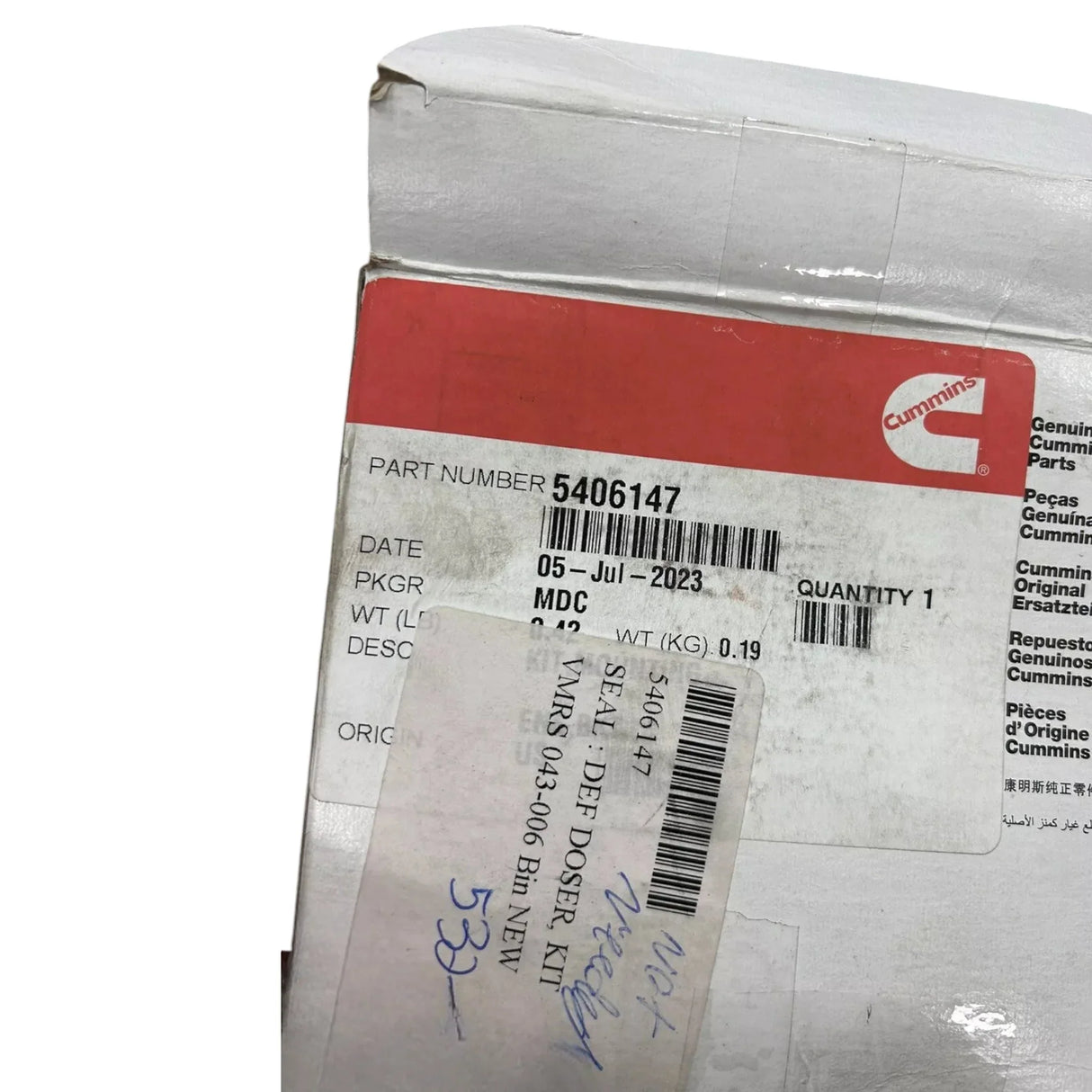 5406147 Cummins Mounting Kit - Truck To Trailer