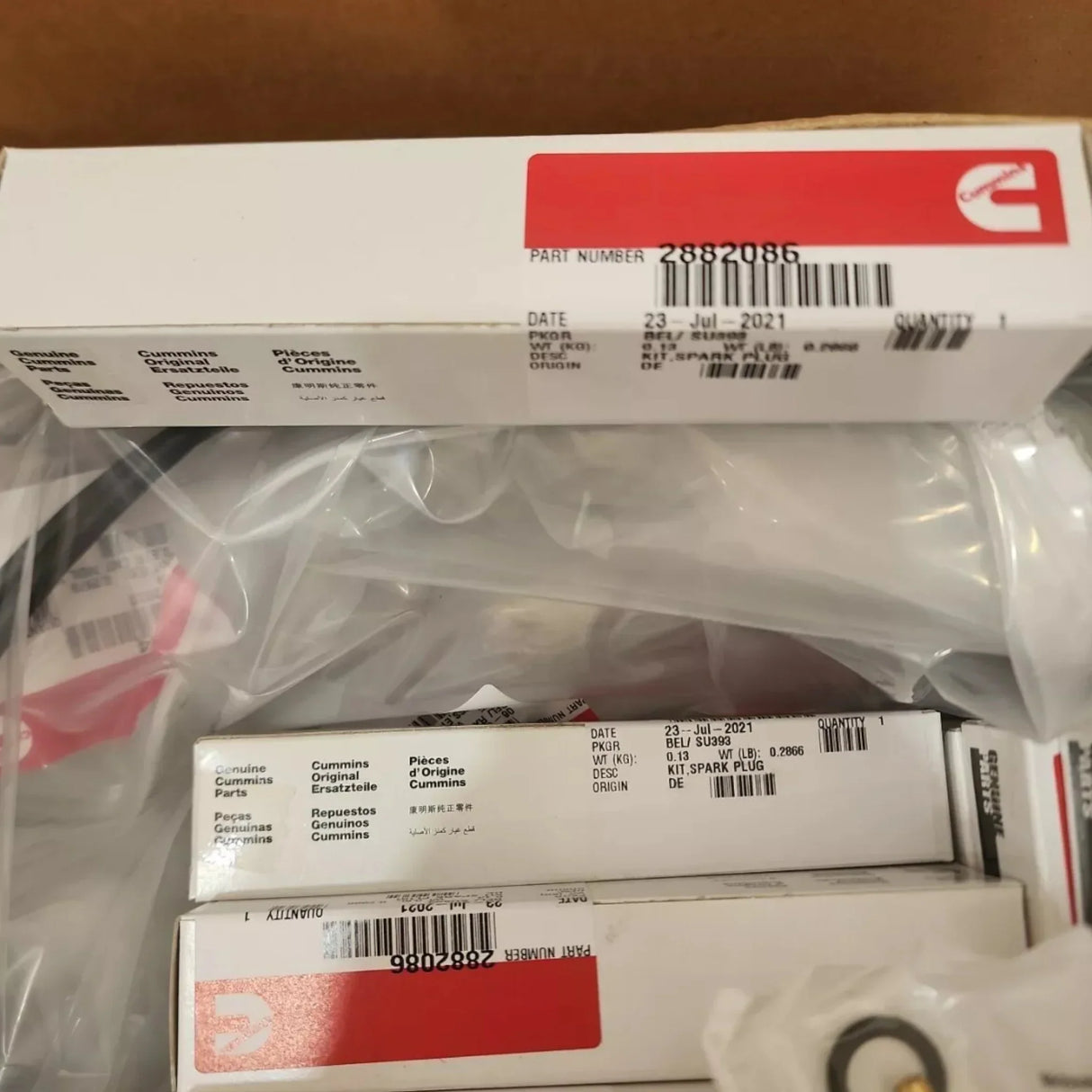 2882086 Genuine Cummins Spark Plug Kit - Truck To Trailer