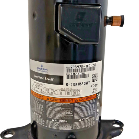 ZP32K3E-TFD-230 Copeland Scroll Compressor