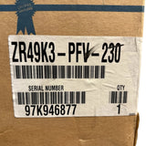 ZR49K3-PFV-230 Genuine Copeland Scroll Compressor