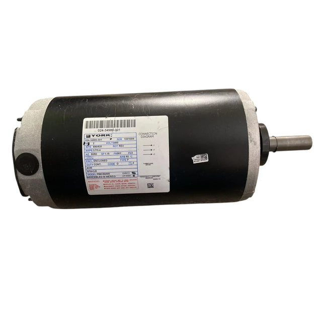 024-34980-001 Genuine York Electric Fan Motor - Truck To Trailer