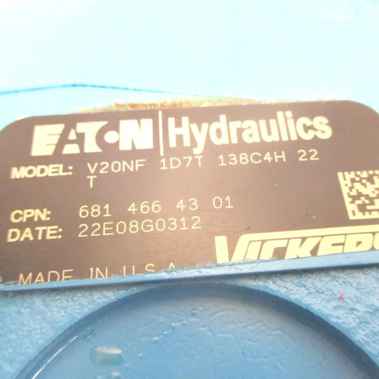 A6814664301 Vickers Hydraulic Power Steering Pump V20NF - Truck To Trailer