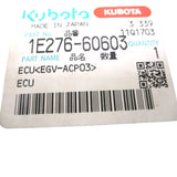 1E276-60603 Kubota ECU V3300, V3300DI, EGV-ACP03 - Truck To Trailer