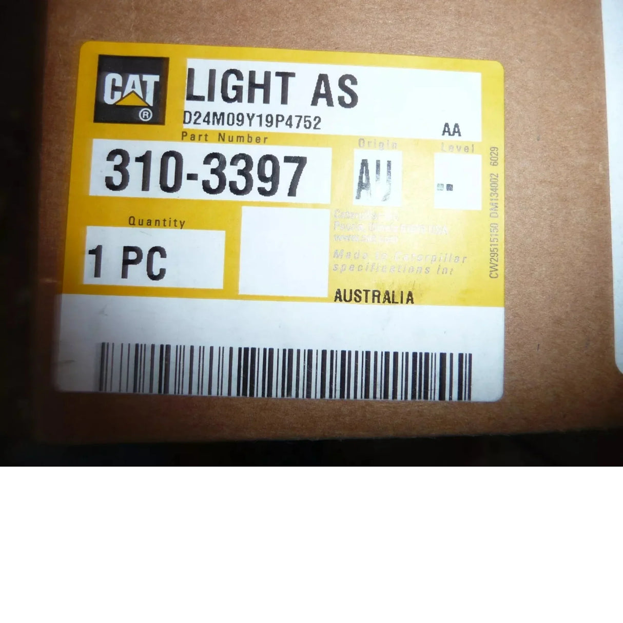 310-3397 CAT Light AS - Truck To Trailer