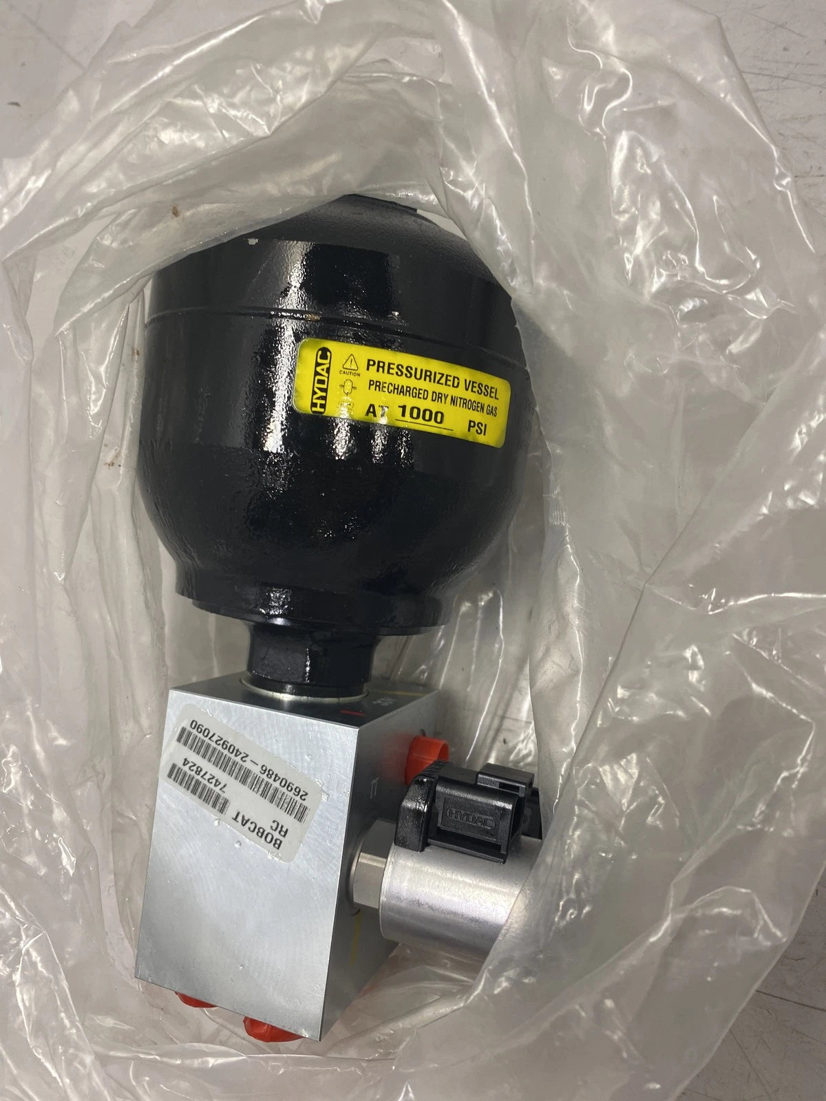 7427824 Bobcat Accumulator Assembly