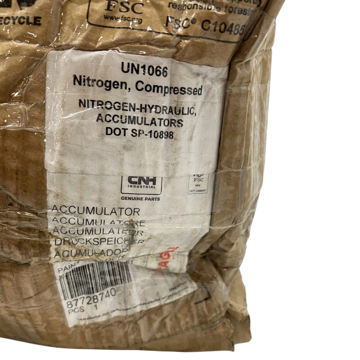 87728740 Genuine CNH Brake Accumulator