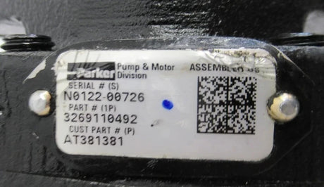 AT381381 Genuine Parker Axle Hydraulic Gear Pump