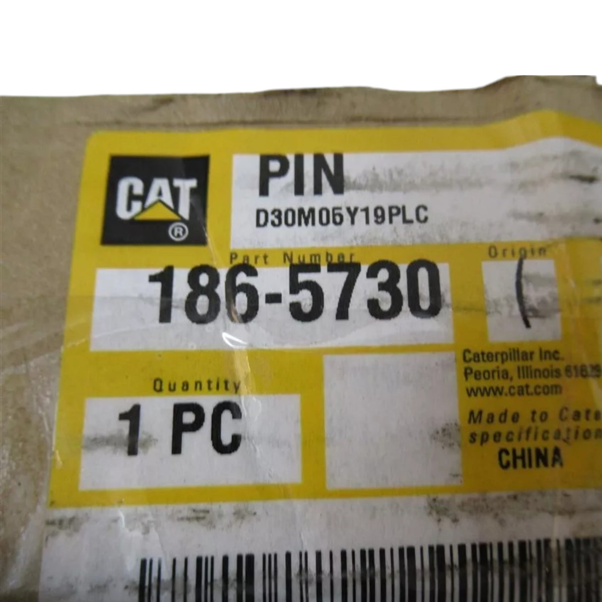 186-5730 Genuine Caterpillar Linkage Pin