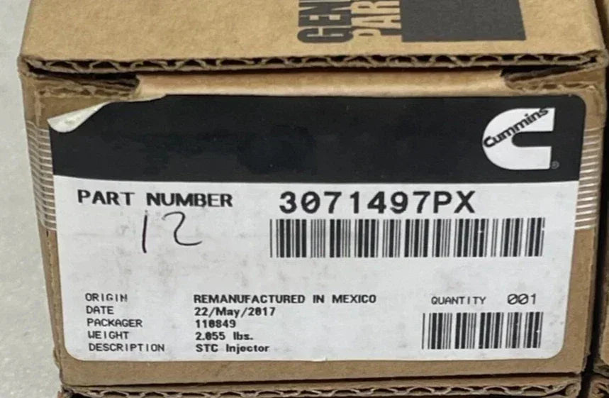 3064457 Genuine Cummins Set Of 6 Injectors - Truck To Trailer