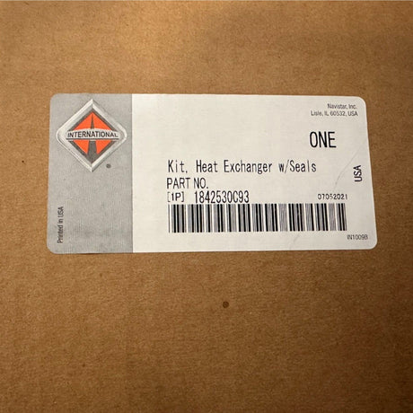 1842530C93 Genuine International Oil Cooler Heat Exchanger Kit