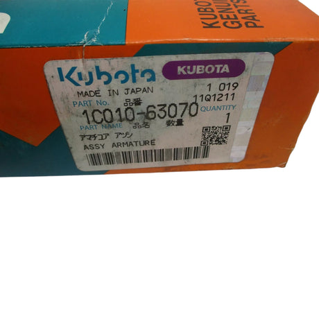 1C010-63072 Kubota Armature