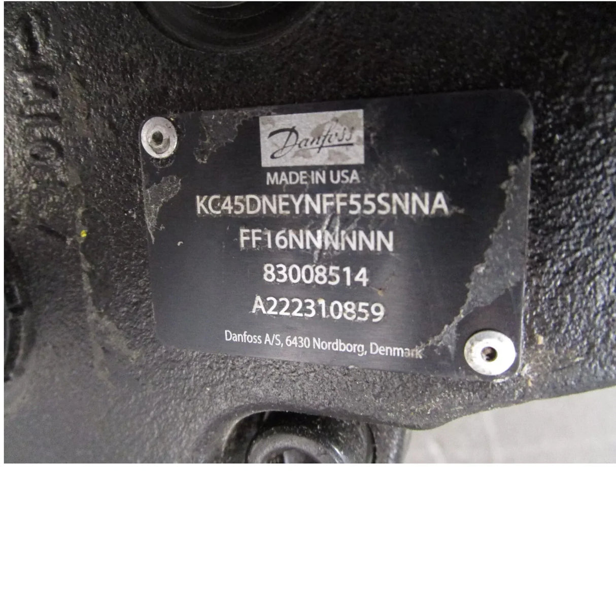 83008514 Danfoss Hydraulic Motor Variable Cart - Truck To Trailer