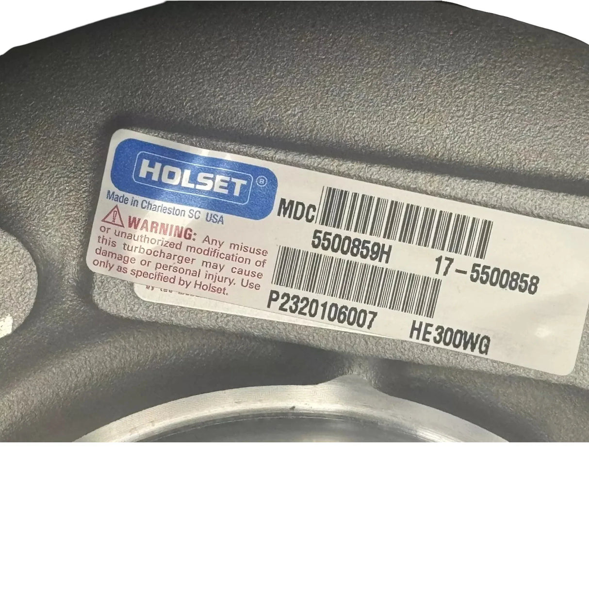 5500859H Holset Turbocharger HE300WG - Truck To Trailer