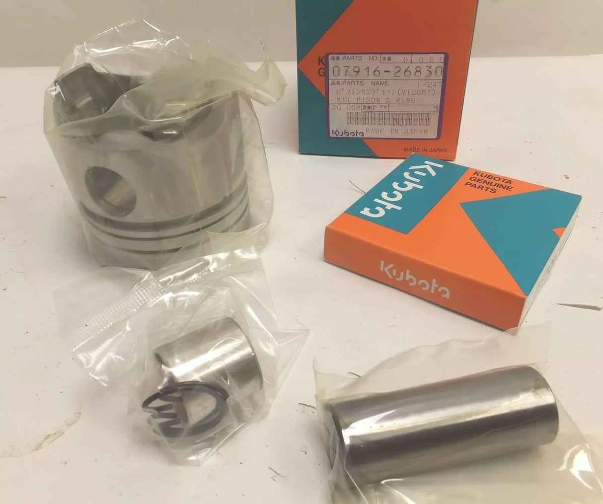 07916-26830 Kubota Piston And Ring Kit