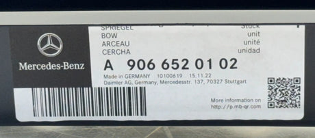 A9066520102 Genuine Mercedes-Benz Roof Bow