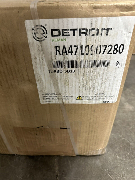 RA4710907280 Genuine Detroit Diesel Turbocharger For Dd13 12.8L