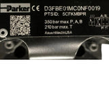 D3FBE01MC0NF0019 Parker Operated Proportional Directional Control Valve