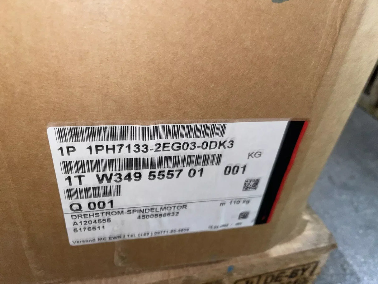 1PH7133-2EG03-0DK3 Siemens Motor - Truck To Trailer