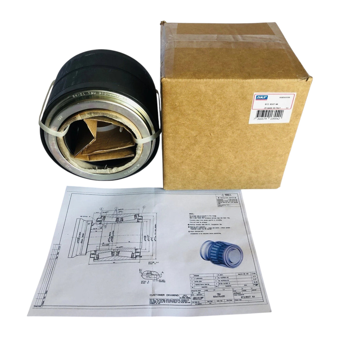 BT2-8507 AA Genuine SKF Railway Bearing Unit