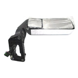 3766424C96 International LH Crome Rear View Mirror TS CB RMT AAT - Truck To Trailer