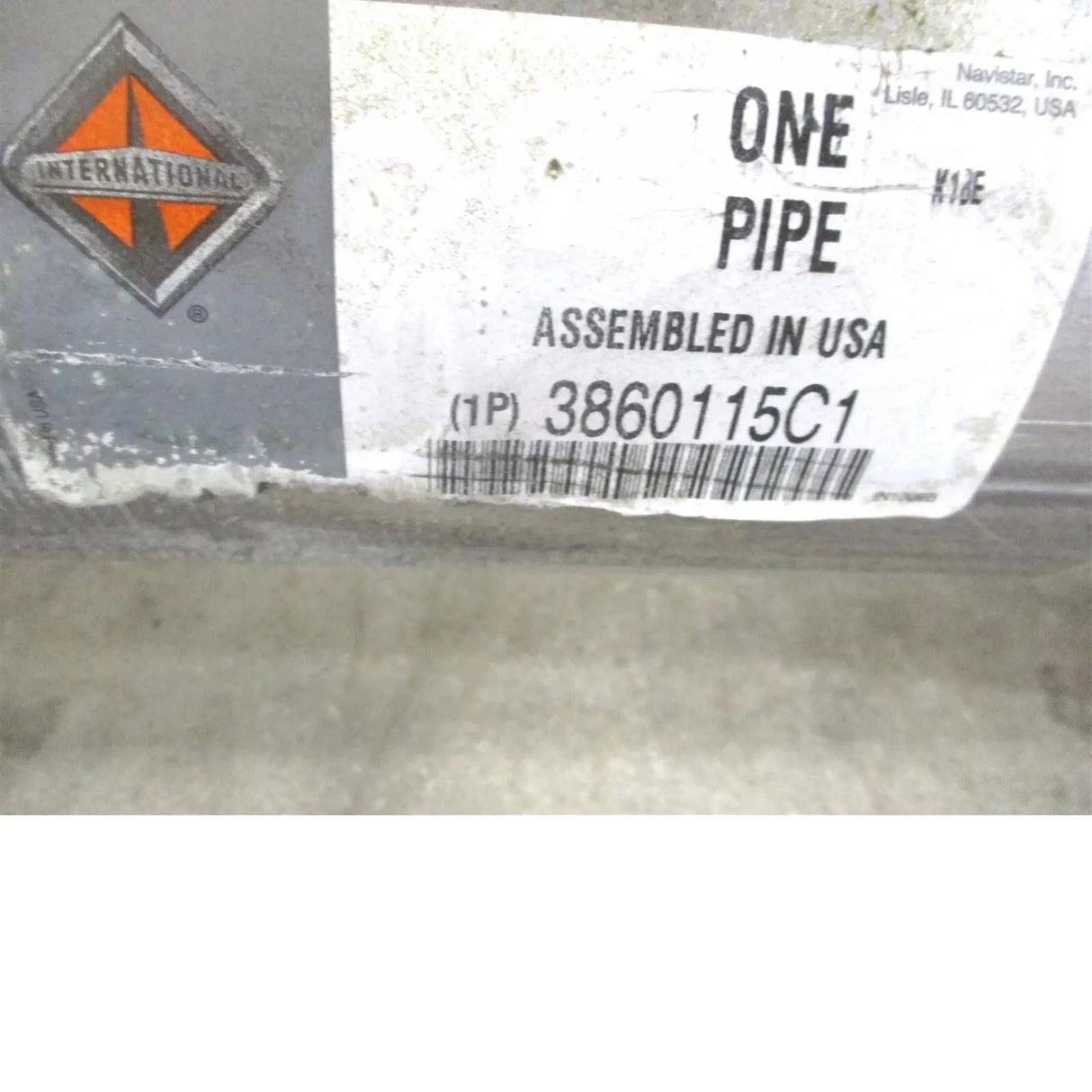 3860115C1 International Intermediate Tail Pipe - Truck To Trailer