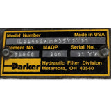 IL2240SAMP35Y9Y91 Parker Low Pressure Hydraulic Filter - Truck To Trailer