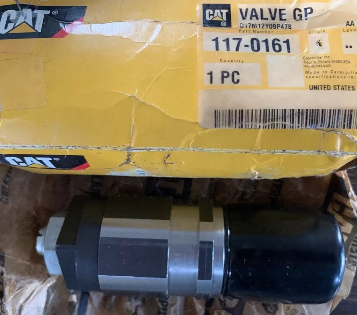 423-7707 CAT Hydraulic Relief Valve