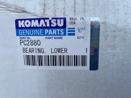 PC2880 Genuine Komatsu Bearing Lower