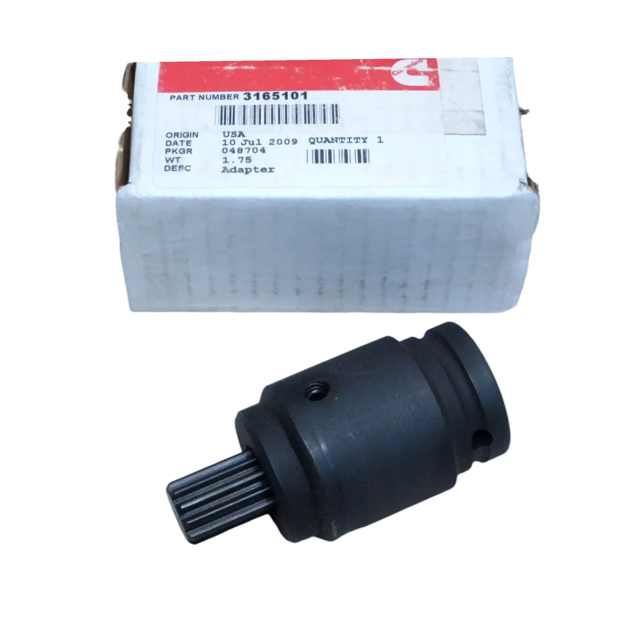 3165101 Cummins Air Compressor Adapter Replacer - Truck To Trailer