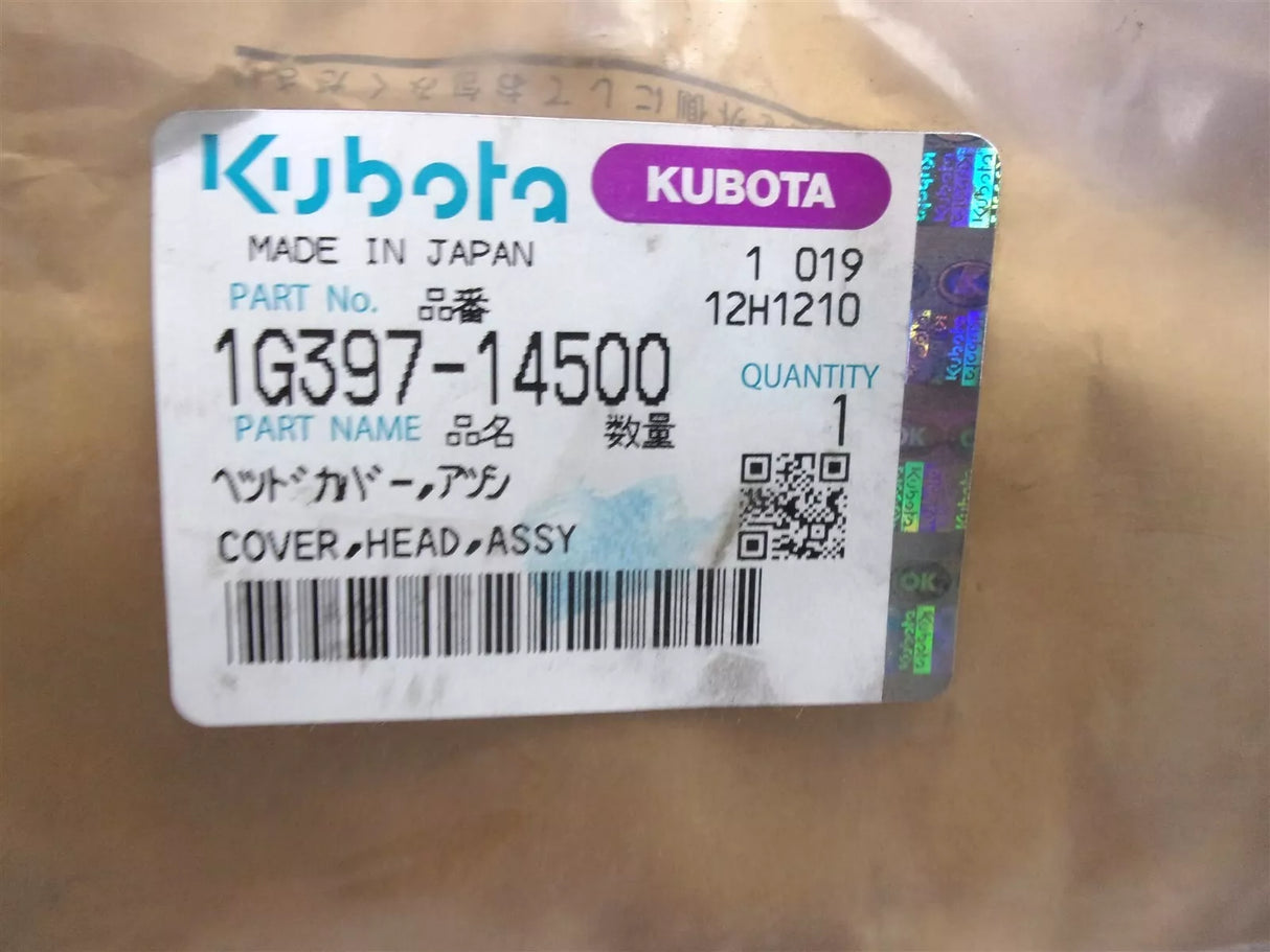 1G397-14500 Kubota Head Cover Assembly