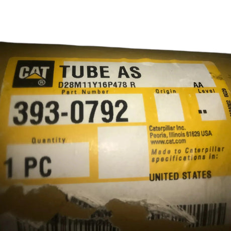 393-0792 CAT Tube Assembly - Truck To Trailer