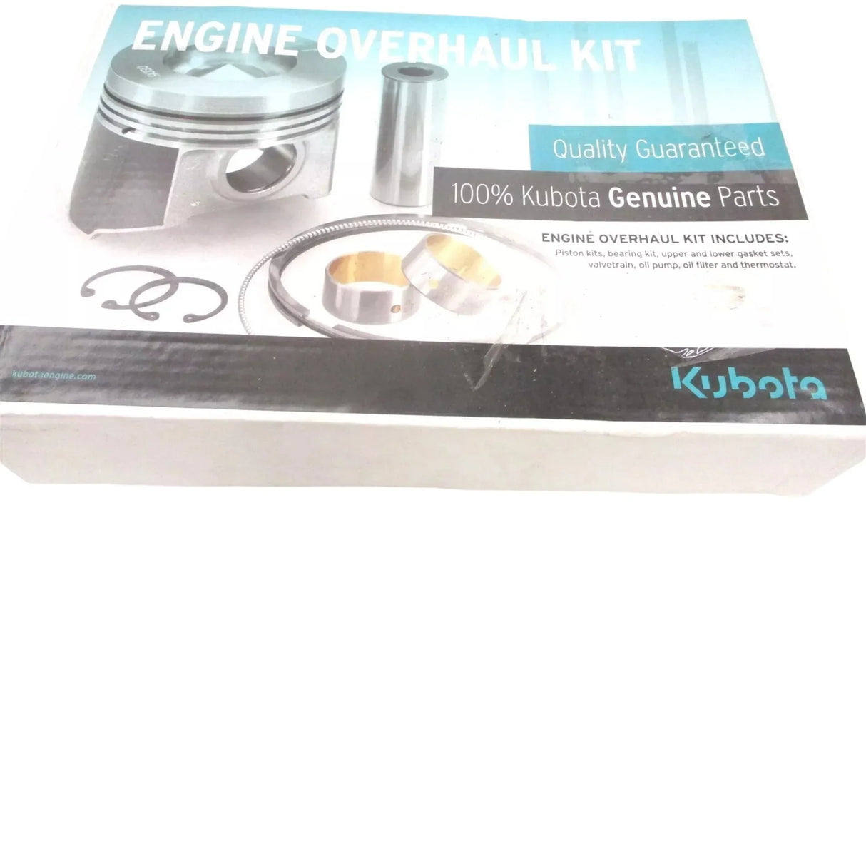 KEAOK-10204 Kubota Engine Overnaul Kit Standard Pistons - Truck To Trailer