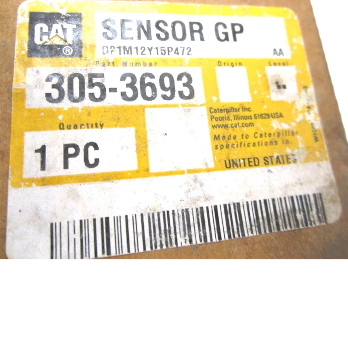 305-3693 Caterpillar Temp And Pressure Sensor 6 Pin