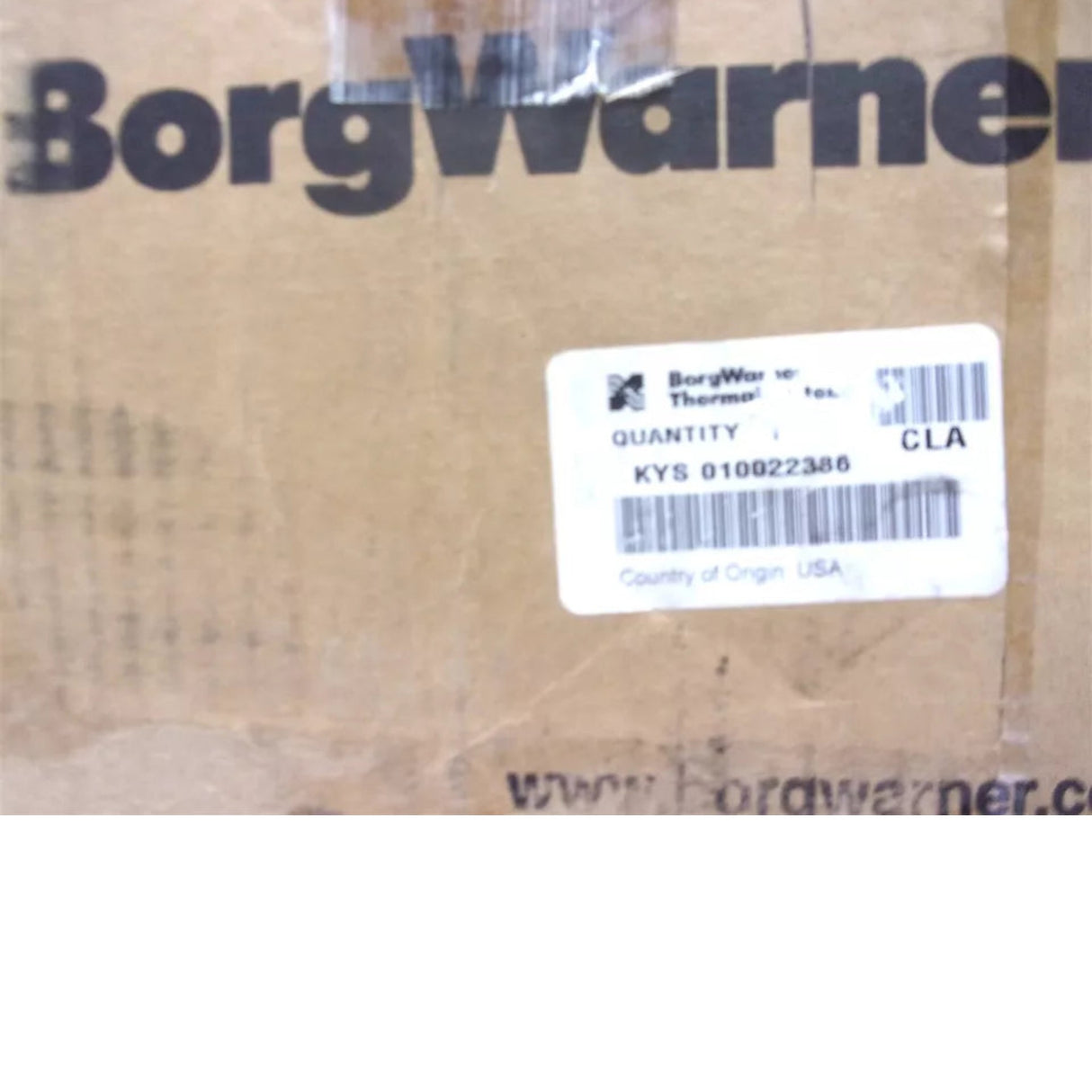 010022386 Borg Warner Fan Drive Hub Pulley Assembly