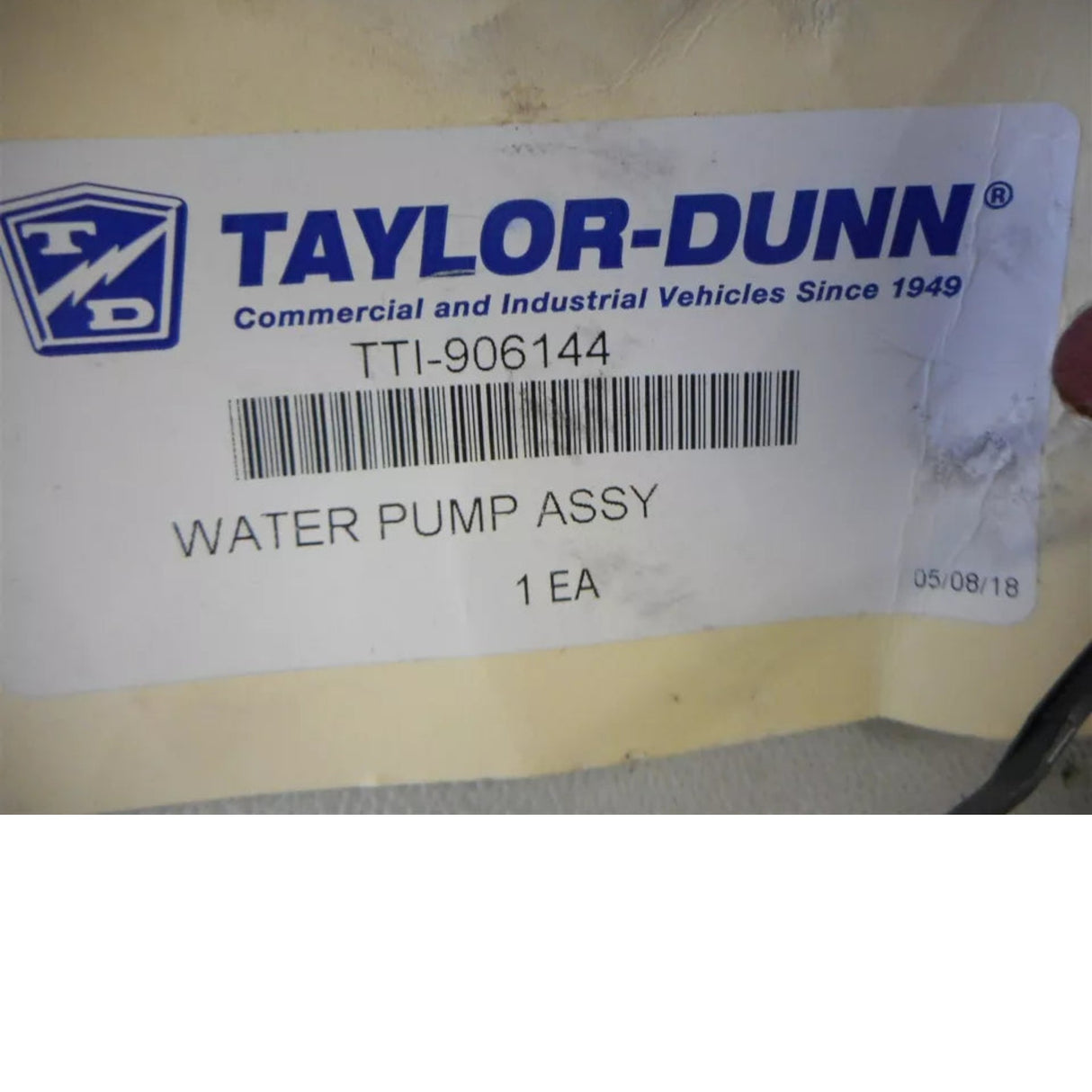 TTI-906144 Taylor-Dunn Water Pump Assy