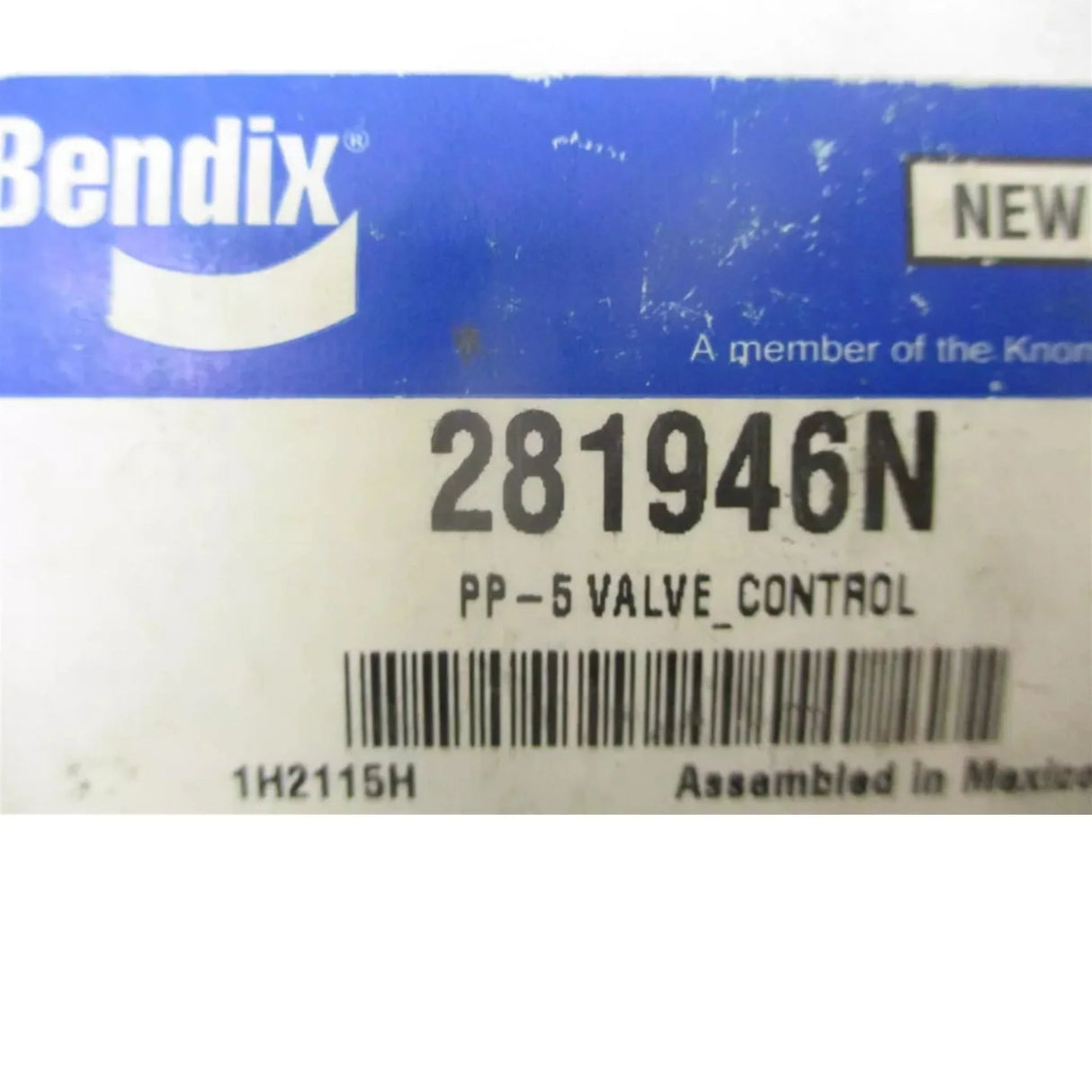 281946N Bendix PP-5 Truck Air Brake Push Pull Control Valve - Truck To Trailer