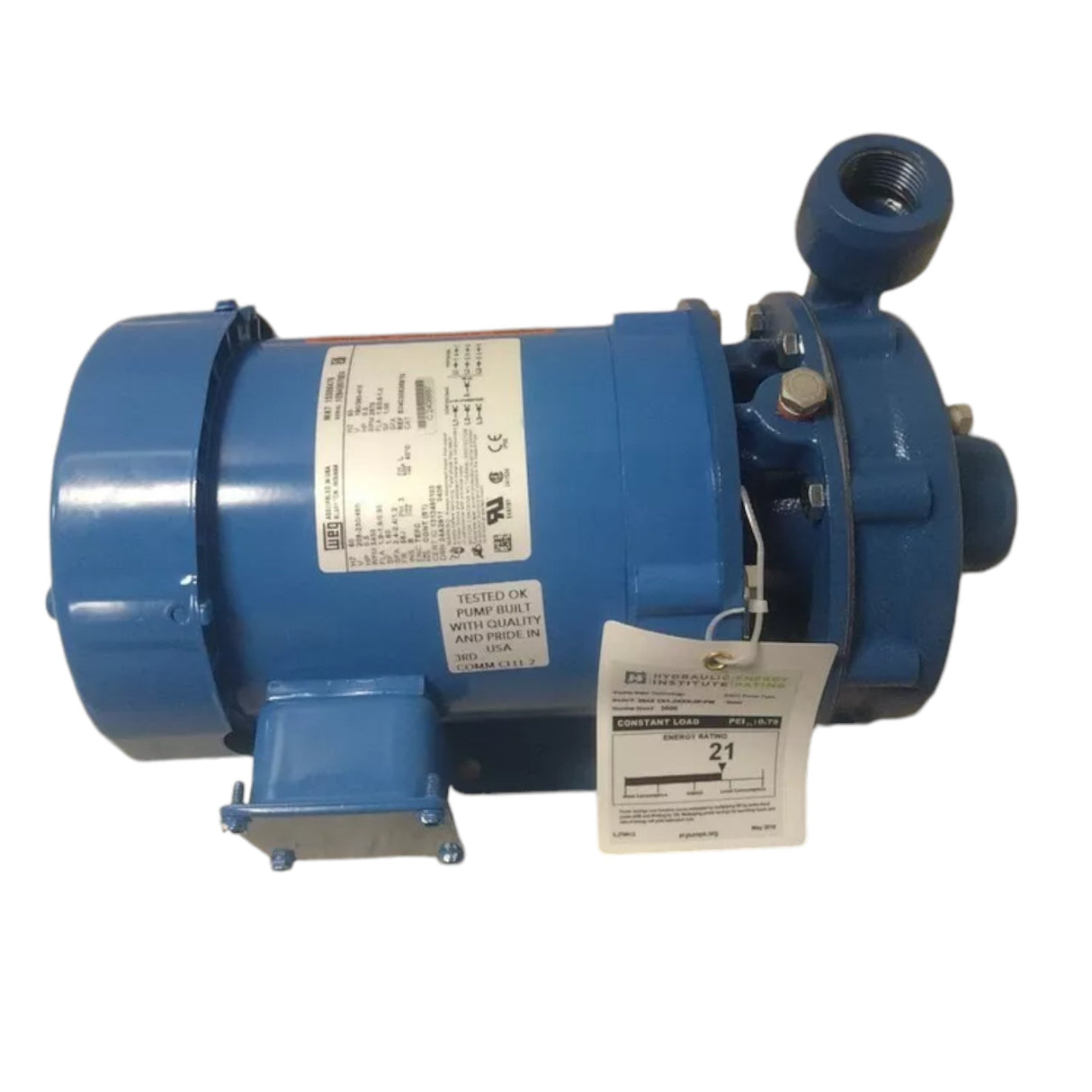 1BF20534 Goulds Water Technology Centrifugal Pump 1/2 HP 208-230/460VAC
