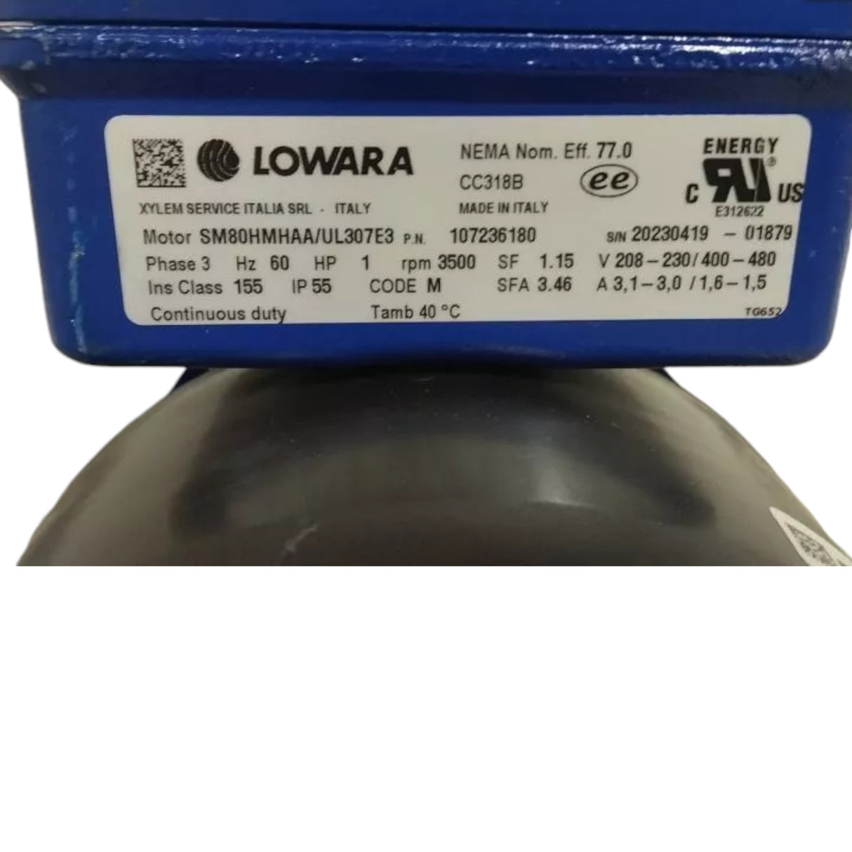 3HM05N07T6PBQE Goulds Water Technology Booster Pump 1 HP 208-230/460VAC