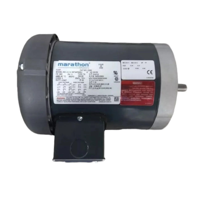 056T34F5302 Marathon Motors General Purpose Motor 3/4 HP 3450 RPM 208-230/460VAC - Truck To Trailer