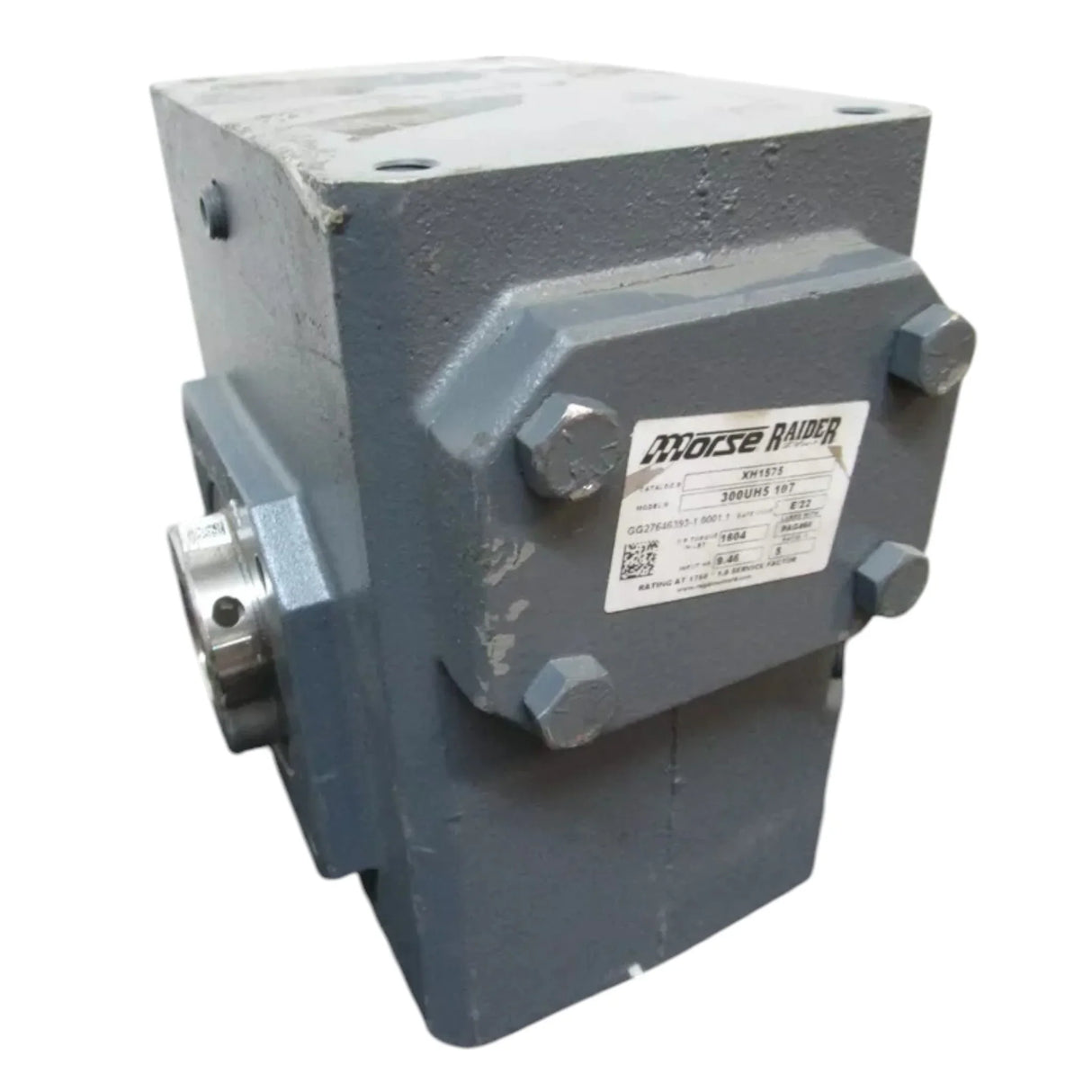 300UH5 Morse Worm Gear Reducer - Truck To Trailer