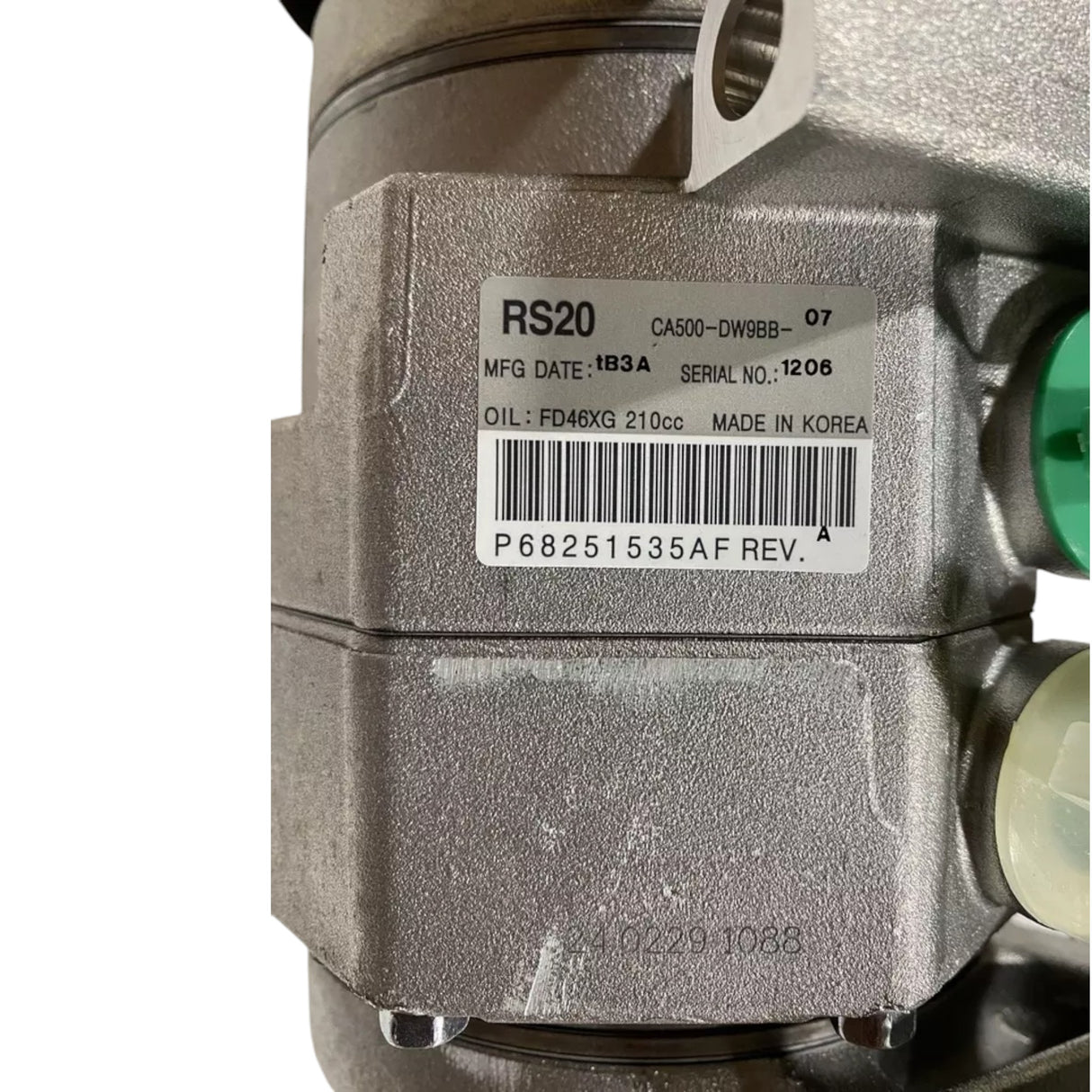 68251535AF Mopar A/C Compressor Assembly