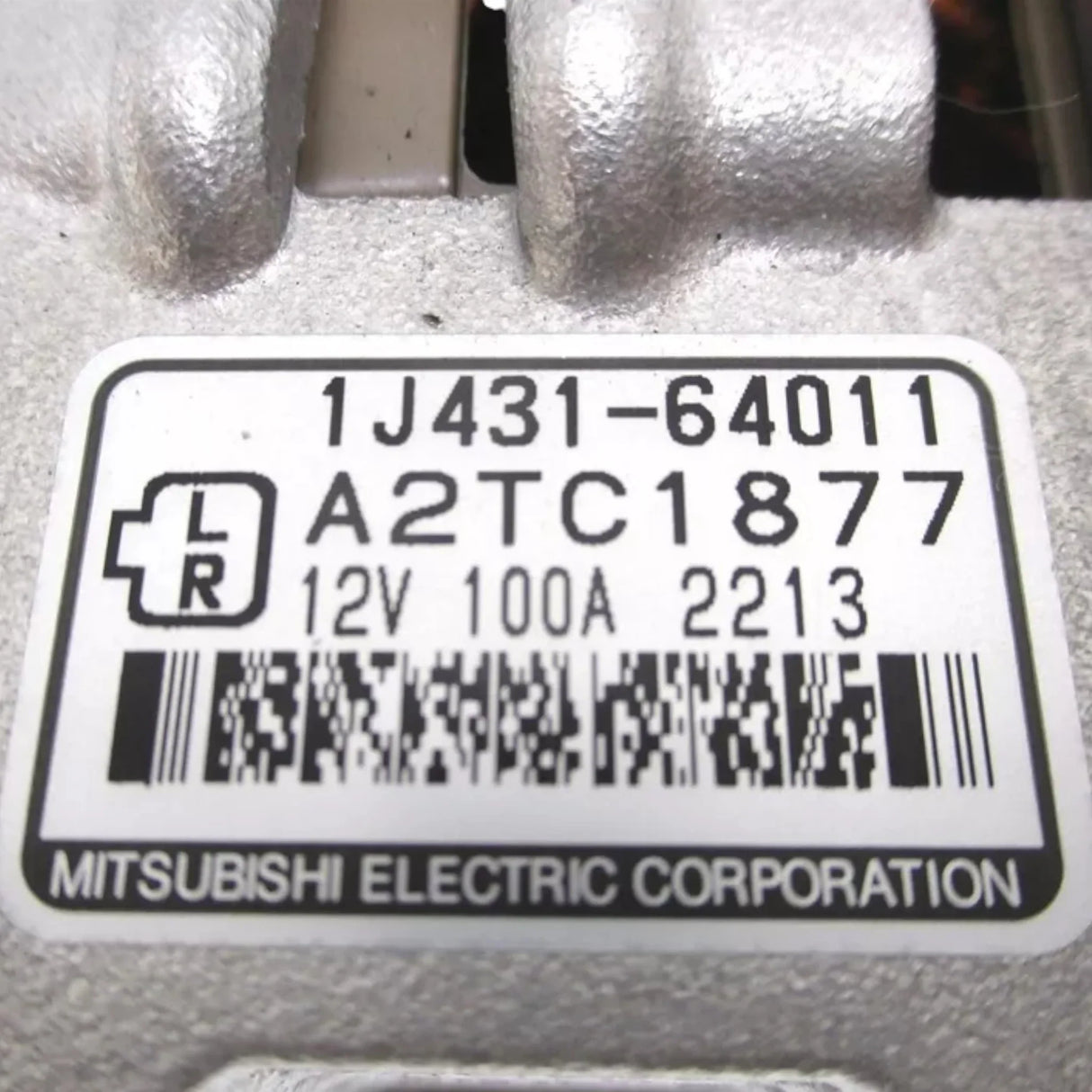 1J431-64010 Kubota Alternator 12V 100AMP - Truck To Trailer