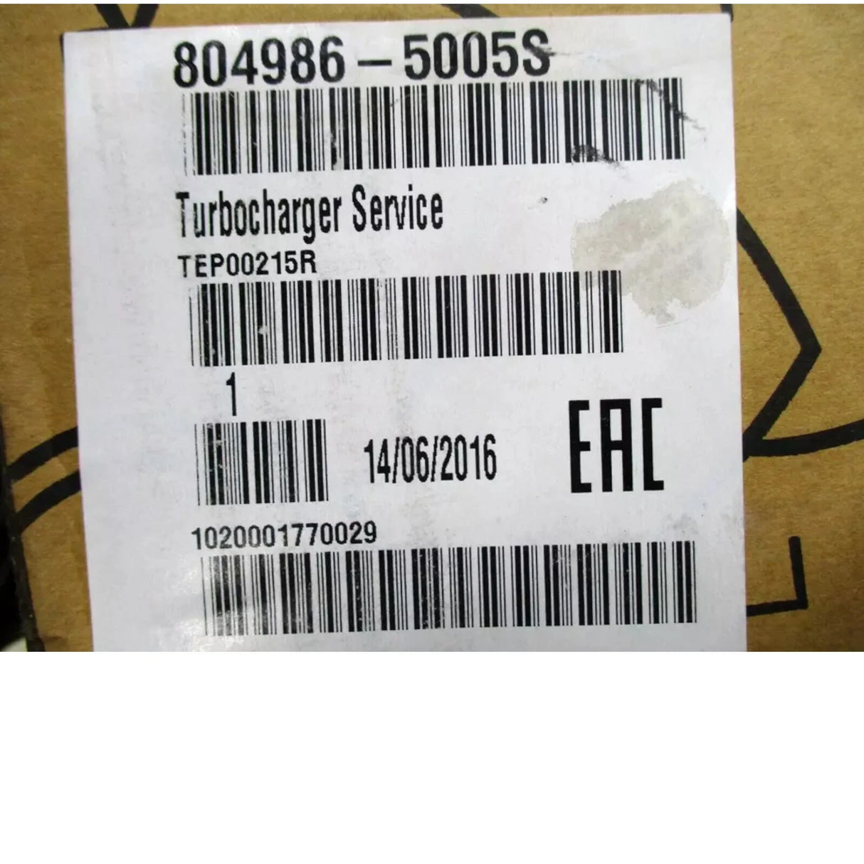 804986-5005S Garrett Turbocharger - Truck To Trailer