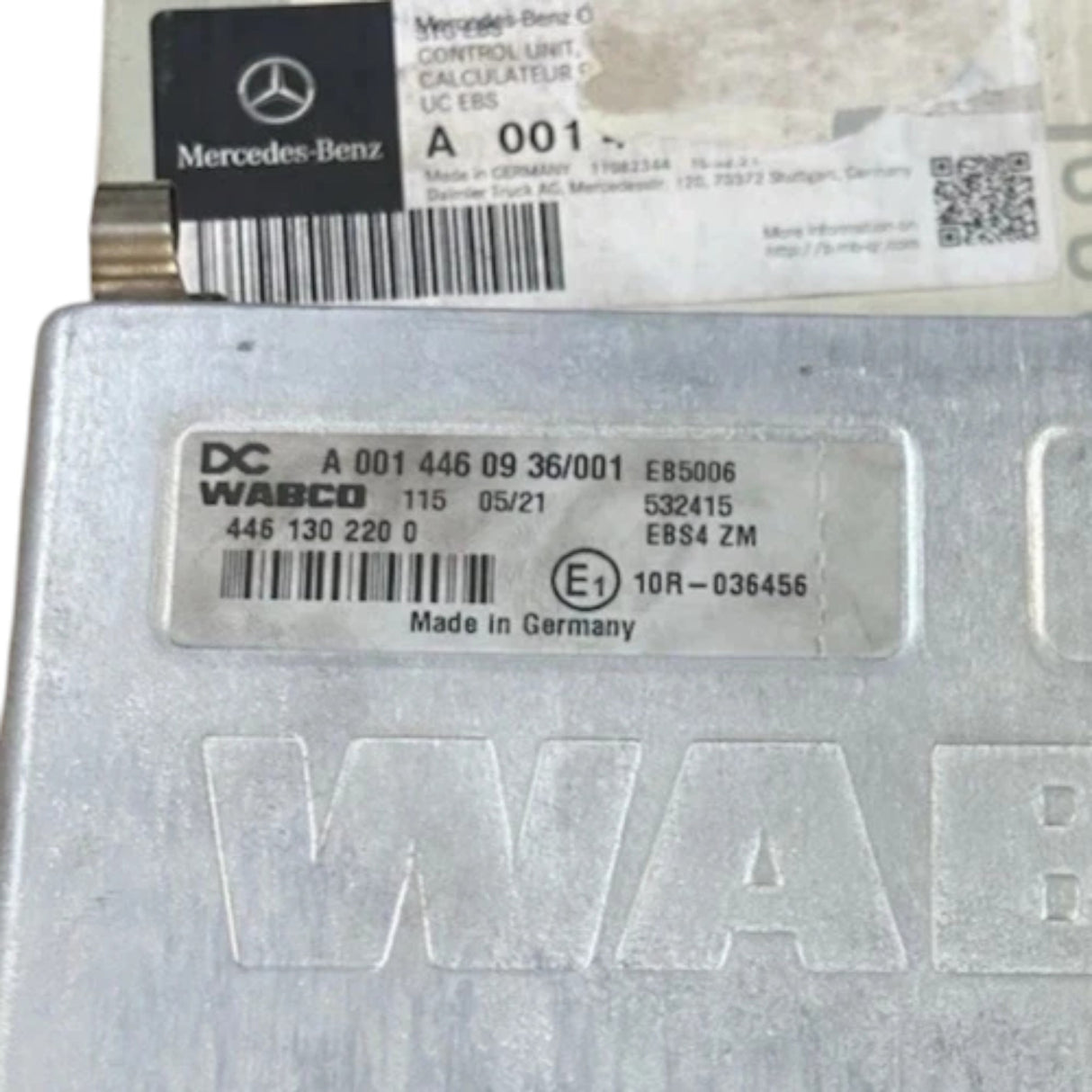 A0014460936 Genuine Wabco ECU Electronic Control Unit Module