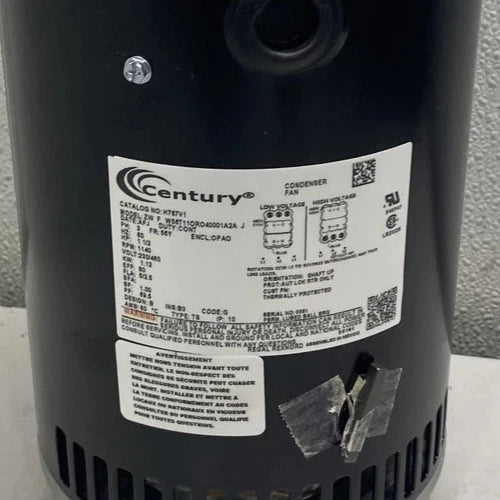 H767V1 Century Condenser Fan Motor 200-230/460V