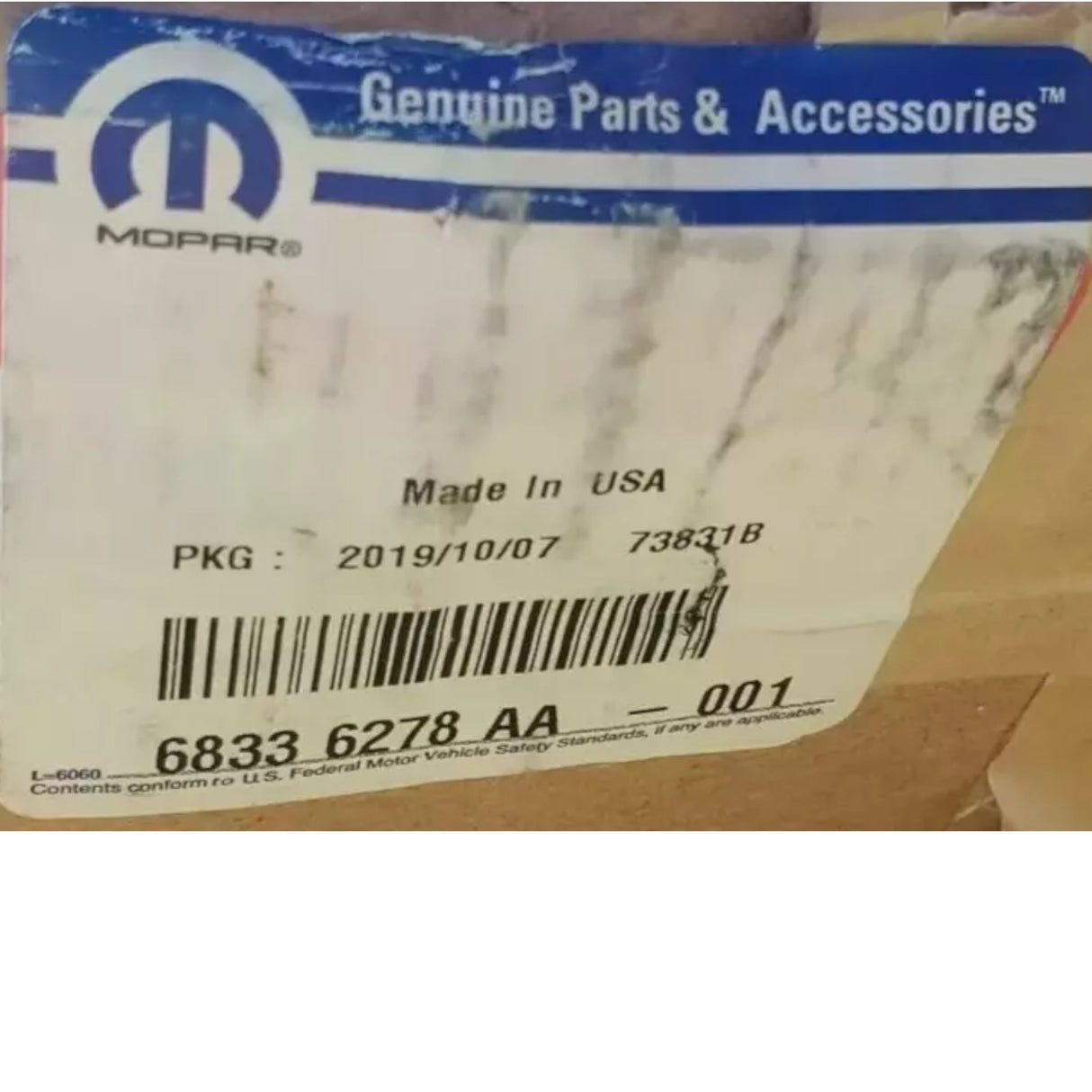 68336278AA Genuine Mopar ECM Engine Controller Module