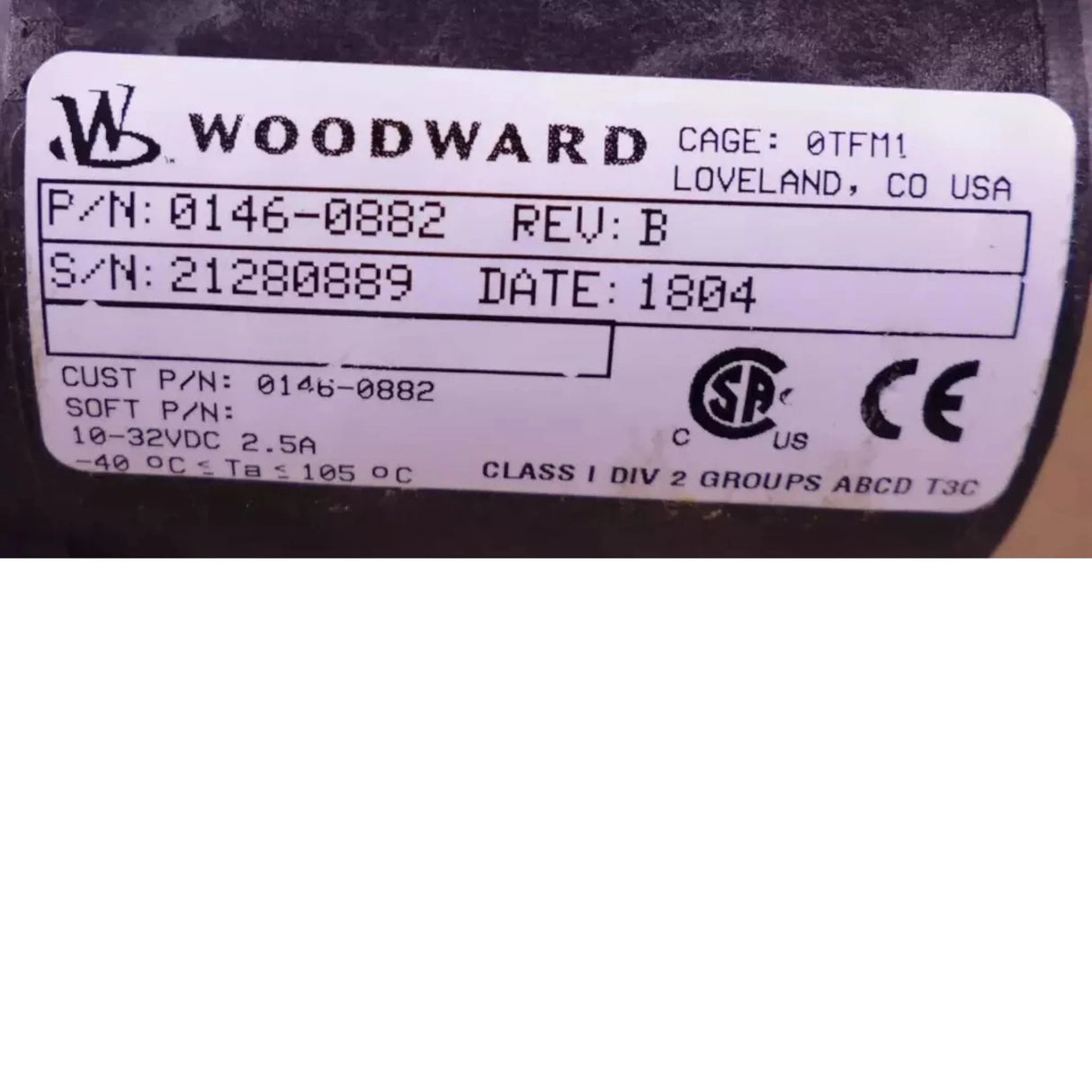 0146-0882 Genuine Cummins Electronic Fuel Throttle Body - Truck To Trailer